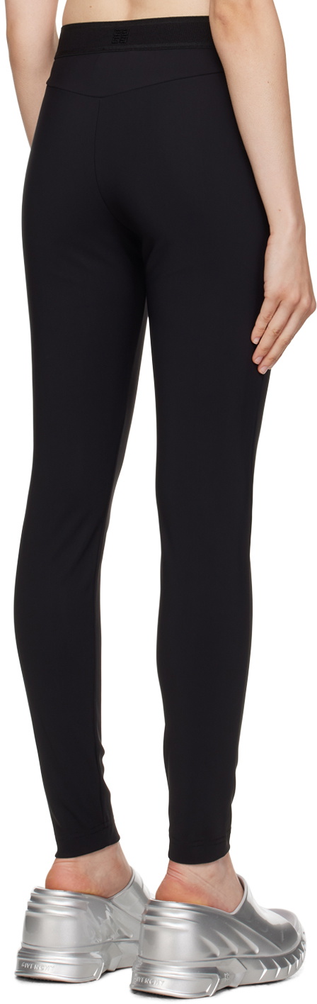 Givenchy Black Elasticized Leggings