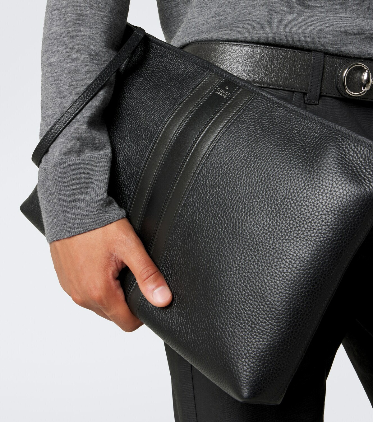 Gucci Medium leather pouch