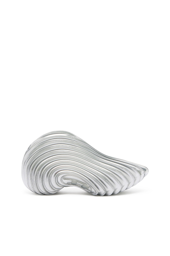 Photo: Diesel Slip-on sneaker in Melflex - Sneakers - Unisex - Silver