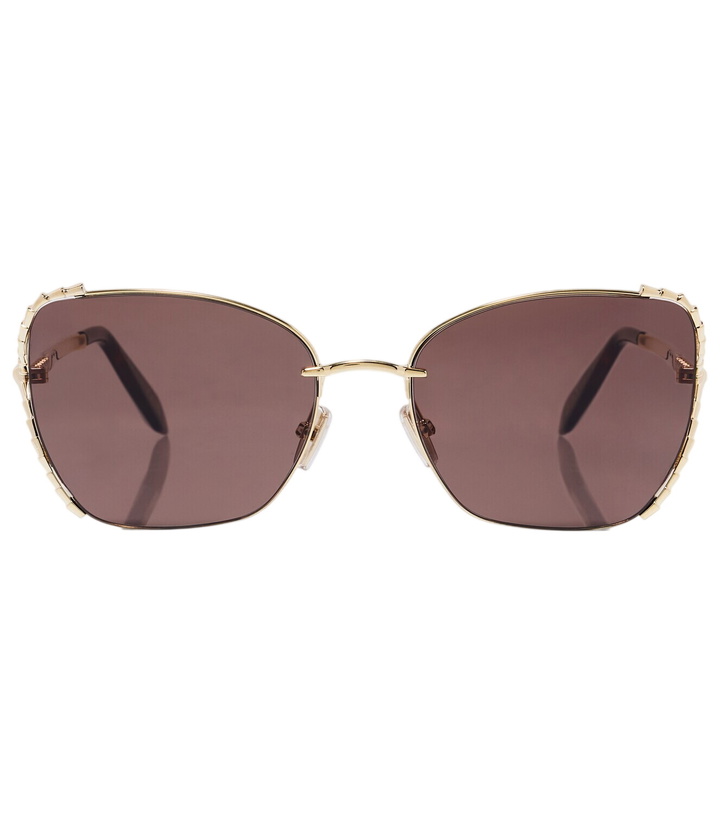 Photo: Bvlgari Serpenti Viper cat-eye sunglasses