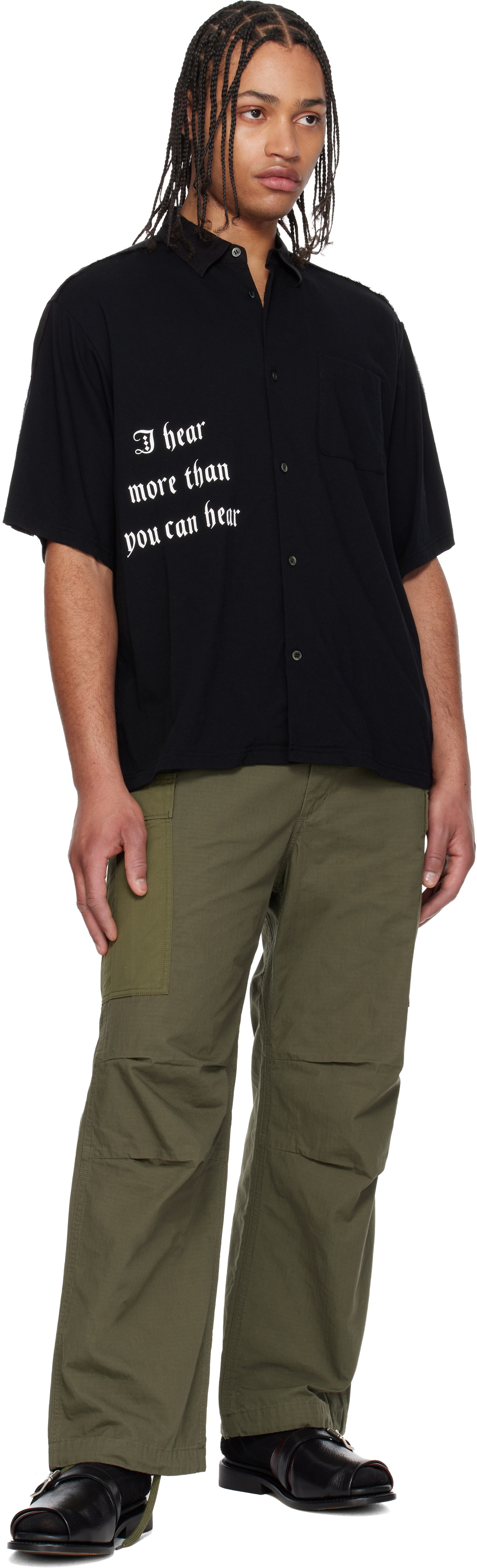 UNDERCOVER Black UP1F4404 Shirt