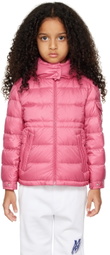 Moncler Enfant Kids Pink Dalles Down Jacket