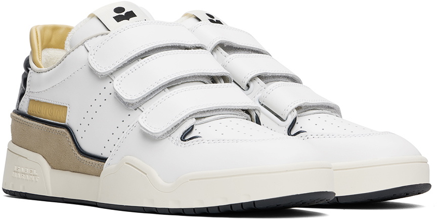 Isabel Marant White Oney Low Sneakers
