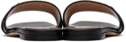 TOM FORD Black Leather Whitney Sandals