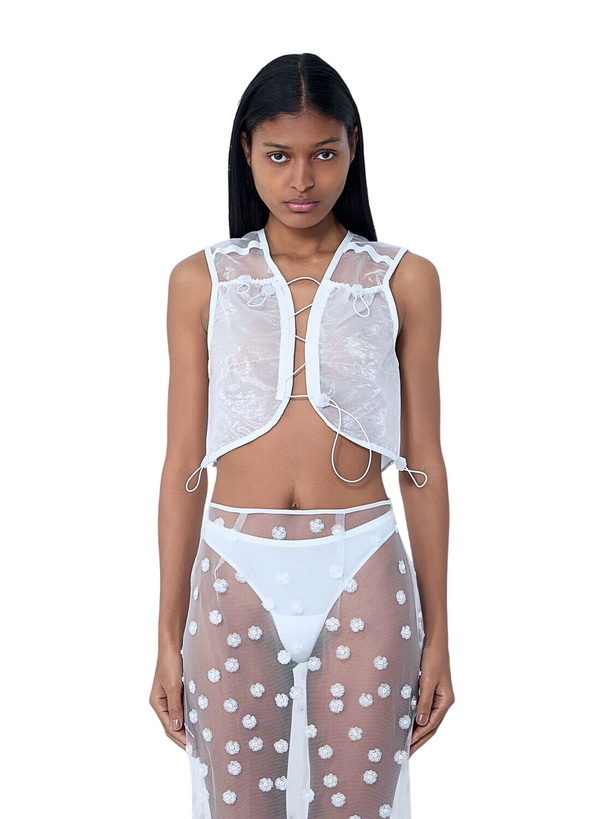 Photo: Cecilie Bahnsen Sheer Overlay Top