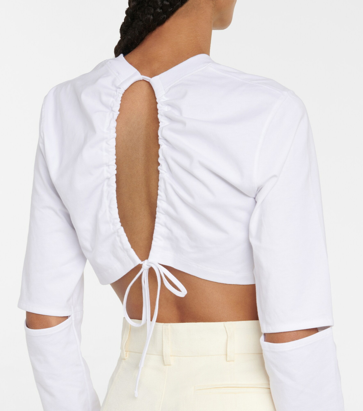 Jacquemus - Le Tshirt Piccola crop top Jacquemus