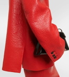 Prada Single-breasted leather jacket