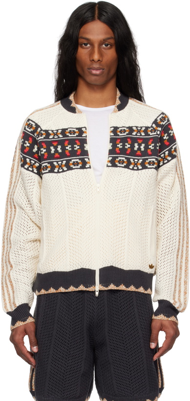 Photo: adidas Originals Off-White Edison Chen Edition CLOT Crochet SST Track Jacket