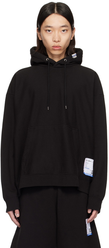 Photo: Maison MIHARA YASUHIRO Black Hooded Sweatshirt