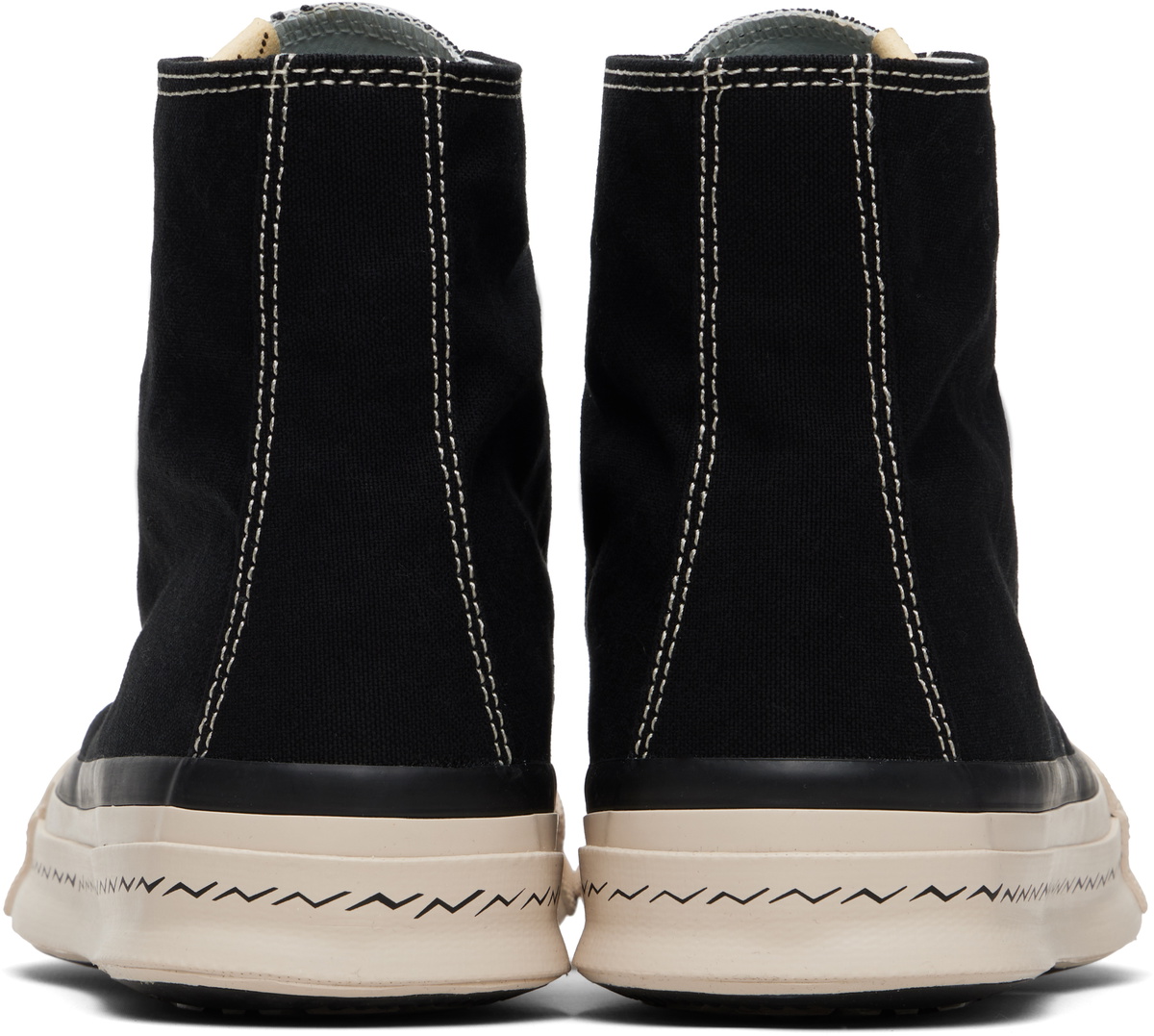 visvim Black Skagway Hi Sneakers