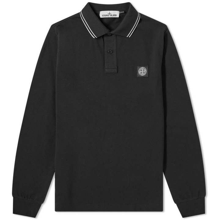 Photo: Stone Island Long Sleeve Polo