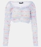 Susan Fang Ruffled cropped cardigan