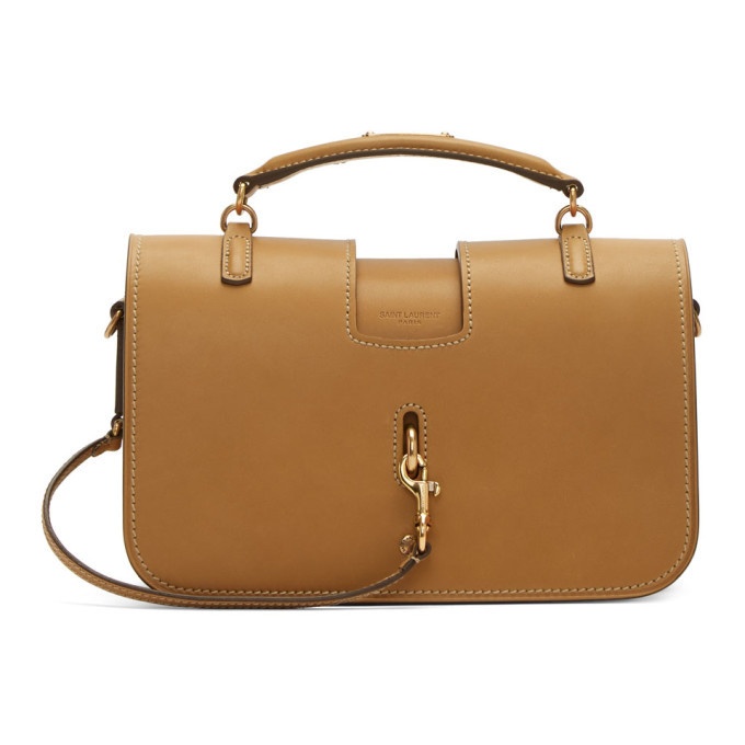 Saint Laurent Medium Babylone Top Handle Bag - Brown Satchels, Handbags -  SNT57086