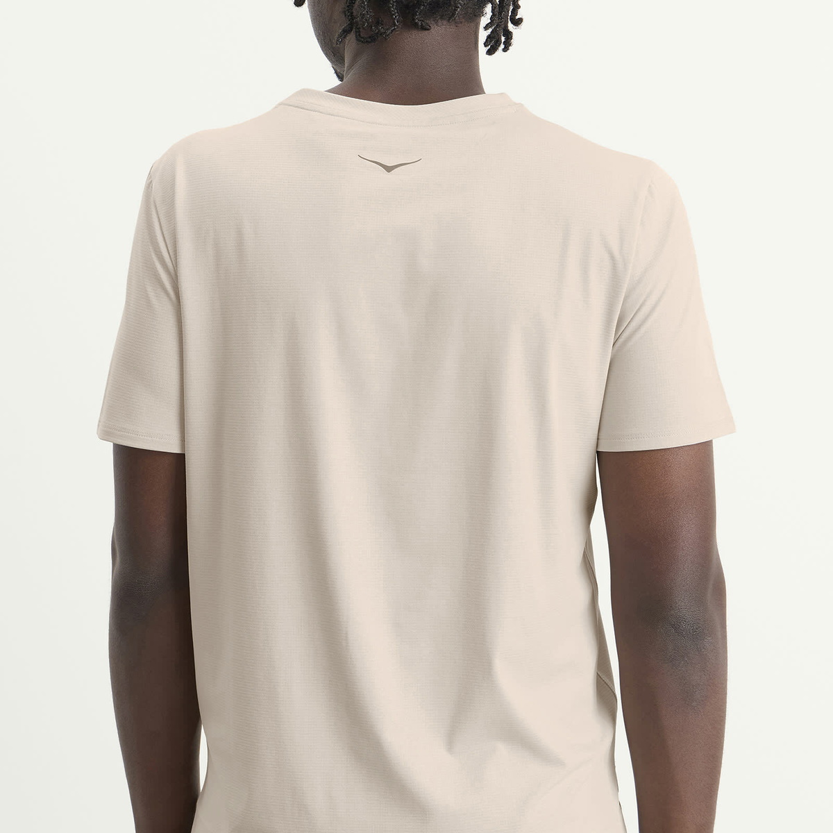 HOKA ONE ONE Men's Everyrun Short Sleeve in River Rock Grey