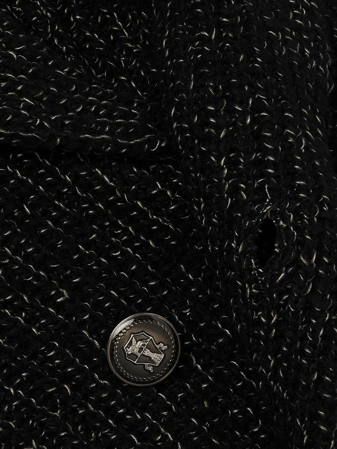 Brunello Cucinelli - Shawl-Collar Double-Breasted Ribbed Virgin Wool, Silk and Cashmere-Blend Cardigan - Black