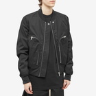 Rick Owens Men's Bauhaus Flight Jacket in Black