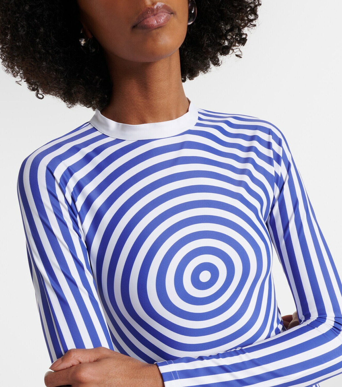 Jean Paul Gaultier Printed jersey maxi dress