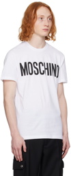 Moschino White Print T-Shirt