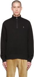 Polo Ralph Lauren Black Quarter Zip Sweater