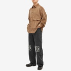 Loewe Men's Corduroy Overshirt in Light Caramel