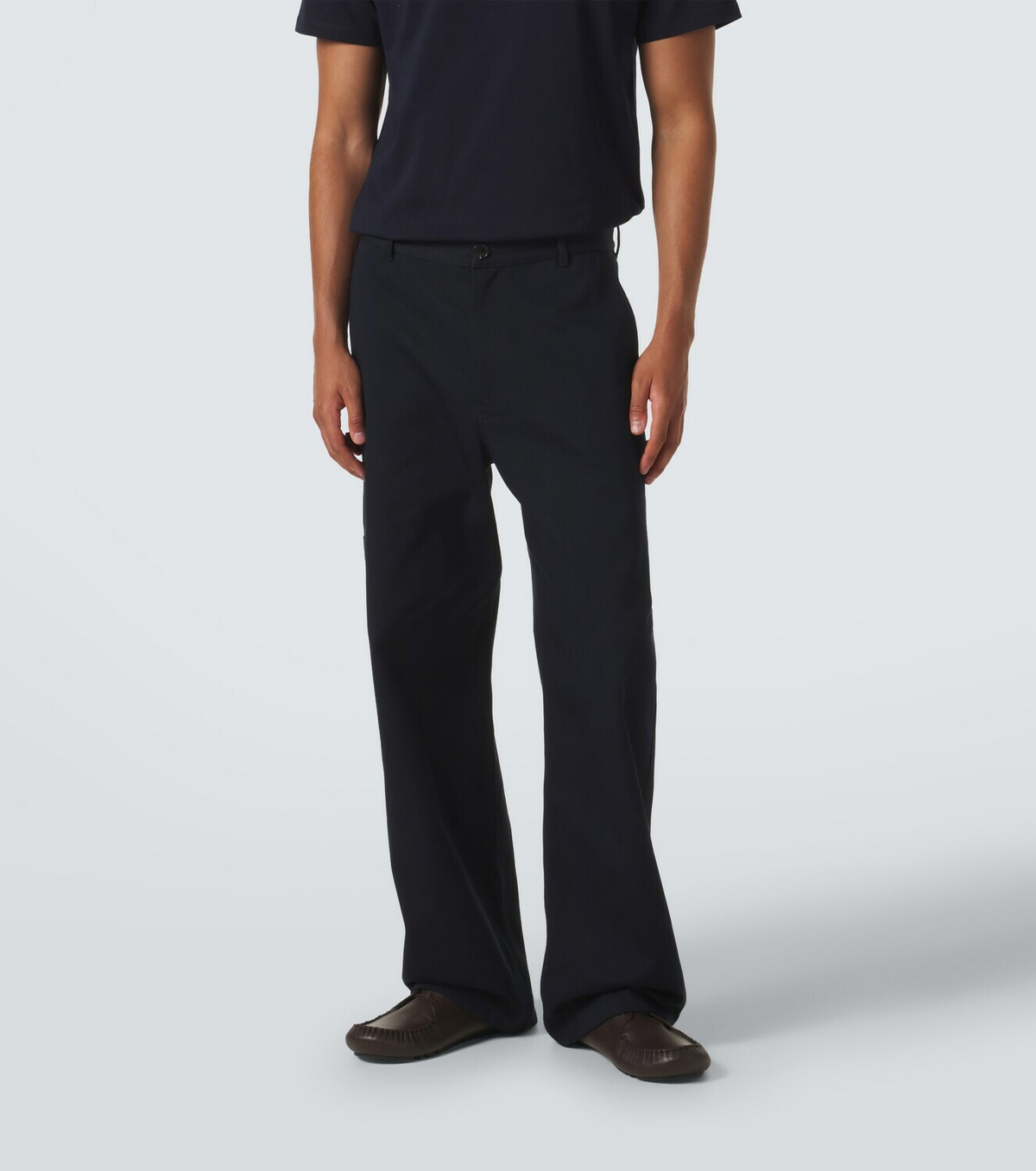 Loewe Cotton canvas straight pants