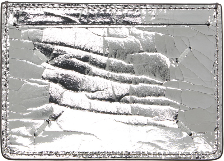 Photo: Maison Margiela Silver Four Stitches Card Holder