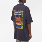 Tommy Jeans X Martine Rose Oversized T-Shirt in Night Sky
