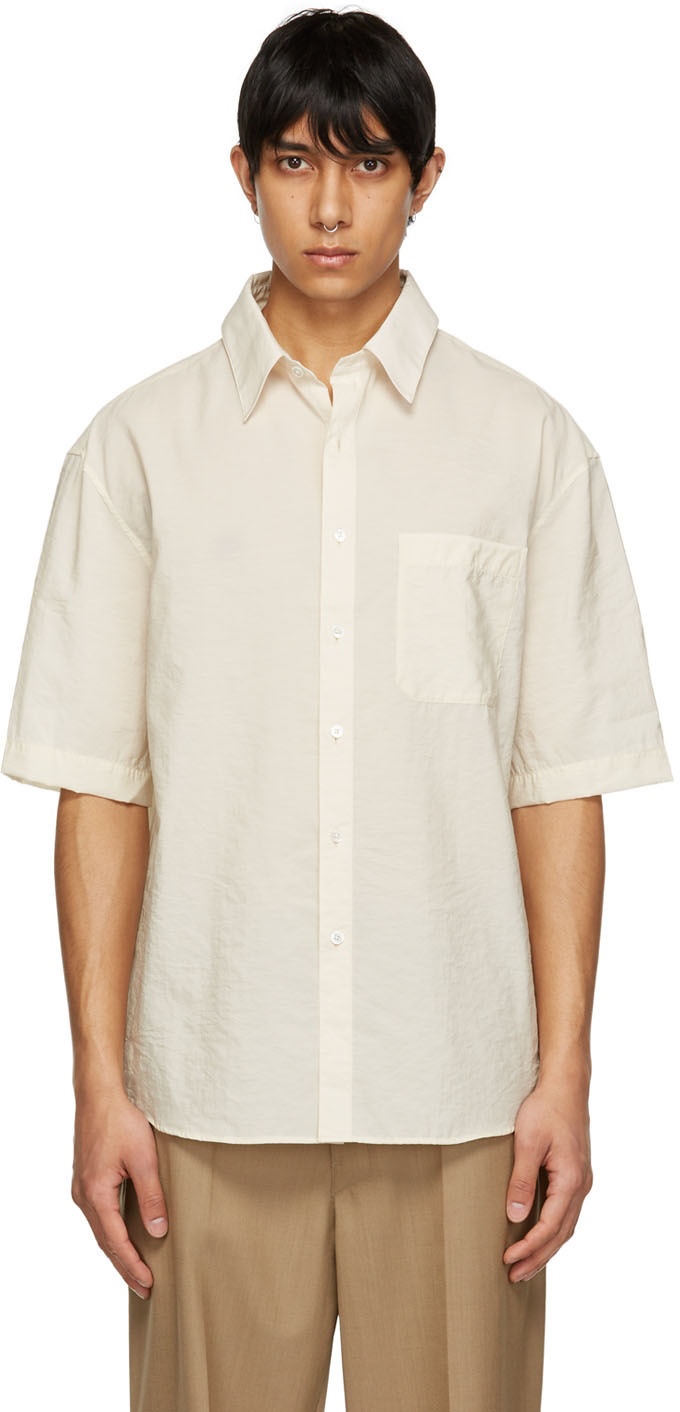 Lemaire Off-White Cotton Shirt Lemaire