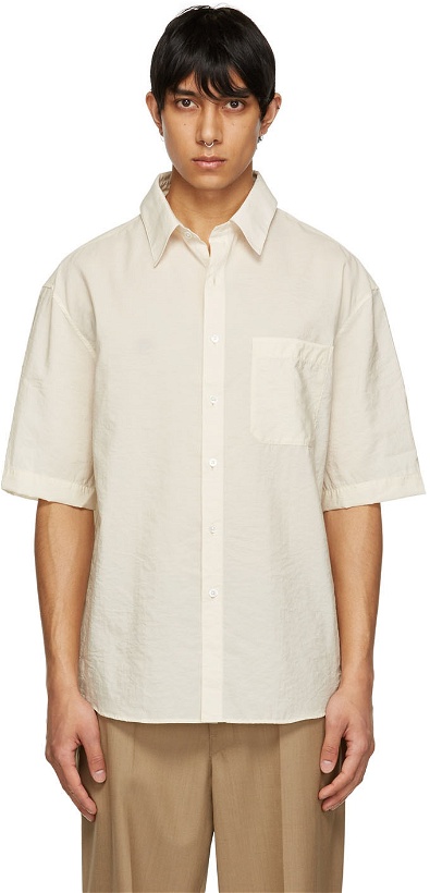 Photo: Lemaire Off-White Cotton Shirt