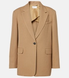 The Row Ezri silk blazer