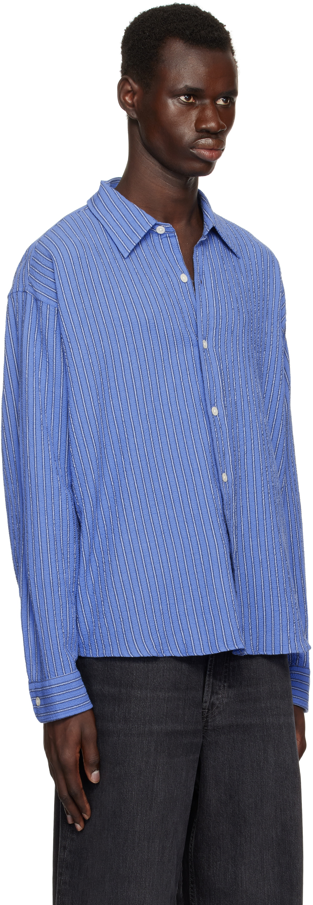 mfpen Blue Vacation Shirt mfpen