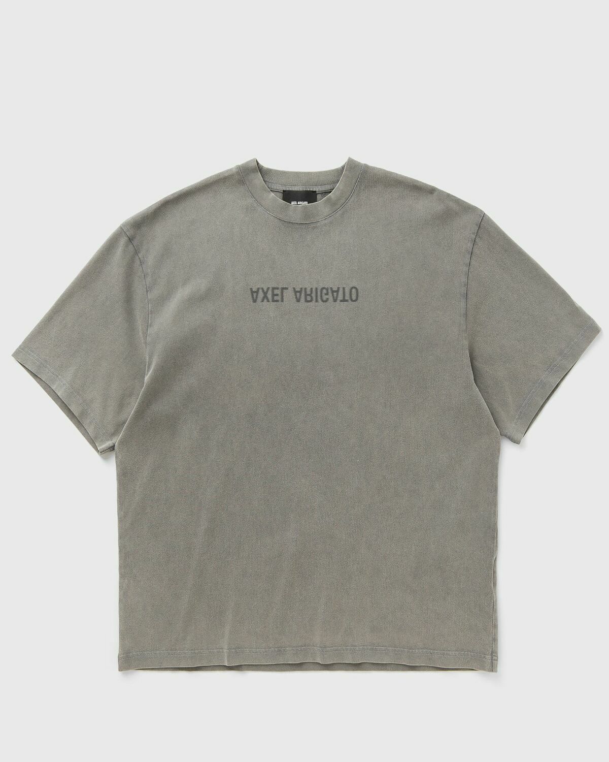 Axel Arigato Distort Tee Grey Mens Shortsleefe