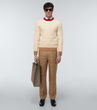 Gucci - Ribbed-knit wool sweater