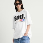 END. Race Team T-Shirt in White