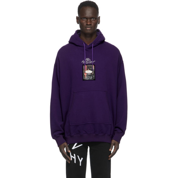 Photo: Givenchy Purple Studio Homme Hoodie