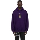 Givenchy Purple Studio Homme Hoodie