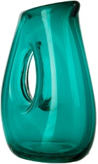 POLSPOTTEN Blue Jug With Hole Pitcher