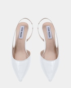 Steve Madden Devour Heels in White Patent