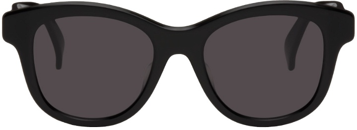 Photo: Kenzo Black Oval Sunglasses