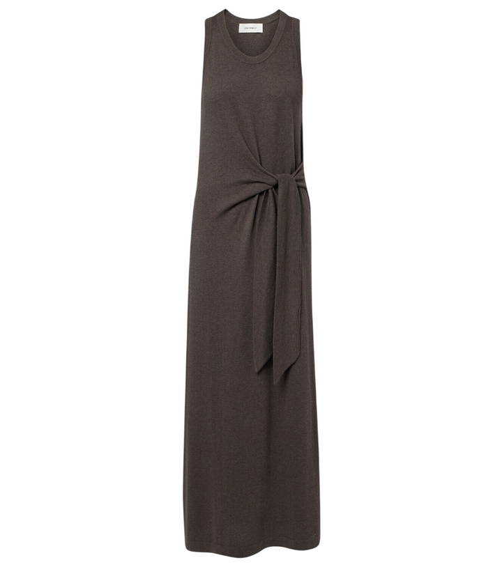 Photo: Lisa Yang Angeline cotton and cashmere maxi dress