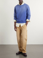 Acne Studios - Fema Cotton-Jersey Sweatshirt - Blue