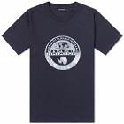 Napapijri Men's Bollo Graphic T-Shirt in Blue Marine