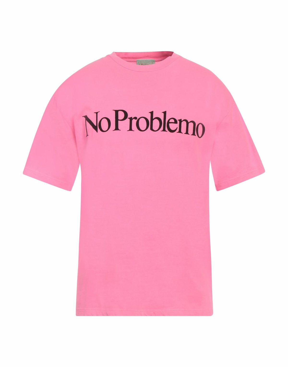 Aries Mens T-shirt Fuchsia