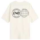 END. City Series 2.0 London T-Shirt in Ecru