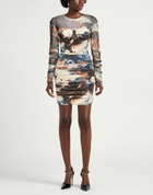 Just Cavalli Womens Mini dress Cream