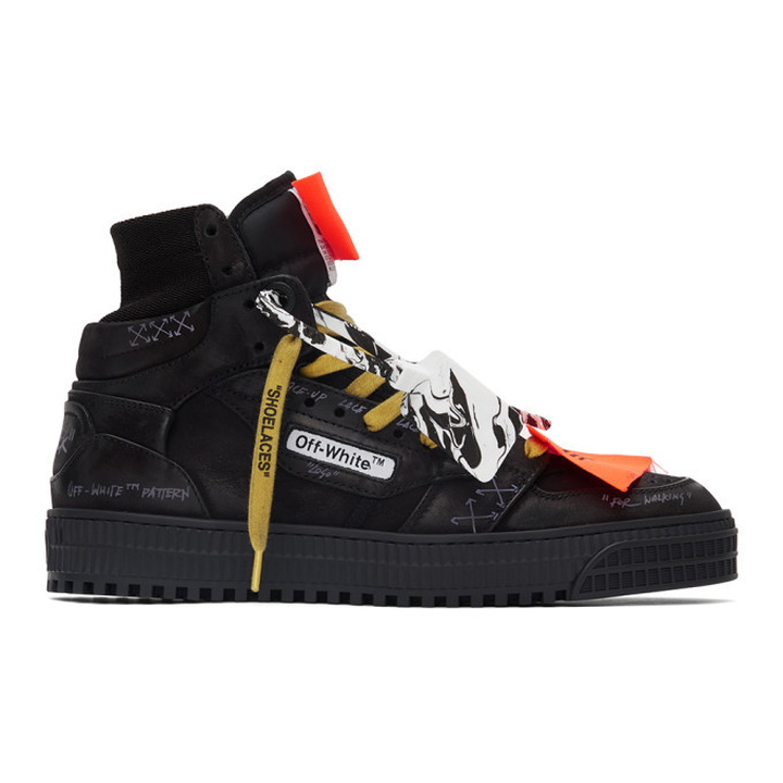 Photo: Off-White Black Off Court 3.0 High-Top Sneakers