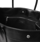 SAINT LAURENT - Noe Logo-Embossed Leather Tote Bag - Black