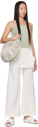 LOW CLASSIC White Layered Trousers