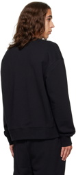 A-COLD-WALL* Black Embroidered Sweatshirt