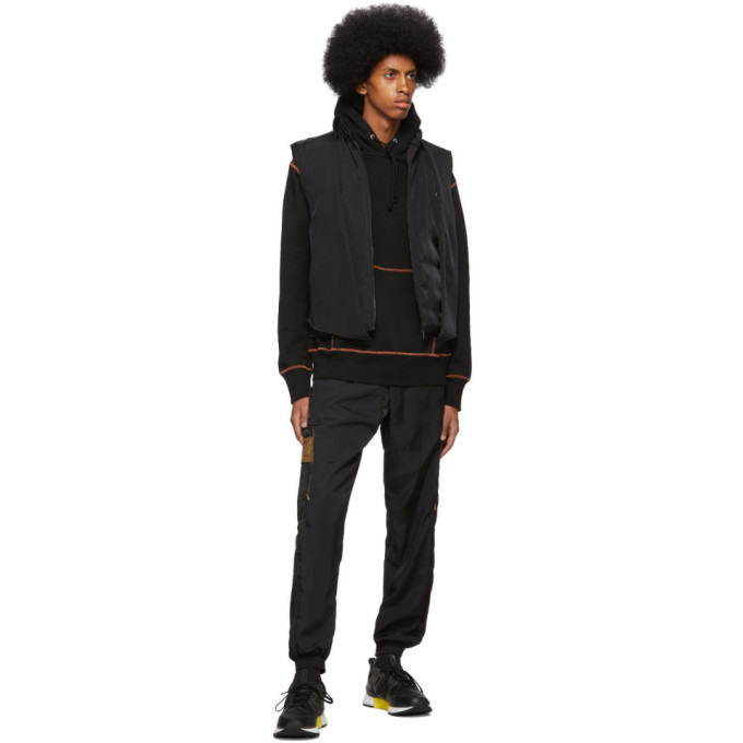 Cottweiler Black Motor Combat Cargo Pants